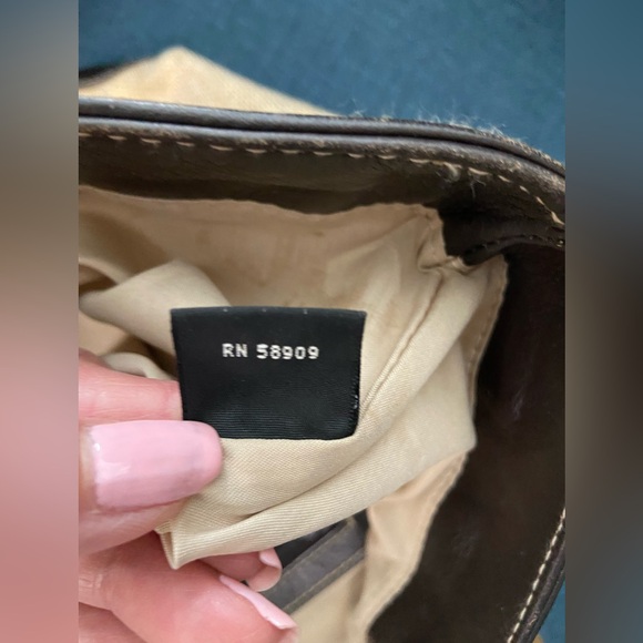 Kate Landry Woven Mettalic Straw Tote Leather Trim & Dual Bamboo Handles Bag - Picture 8 of 12